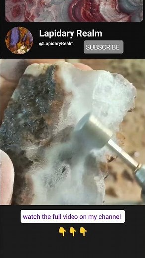 Dandelions Frozen in Stone! 🌸✨ #Shorts #DandelionAgate #StonePattern #NaturalArt #Geology