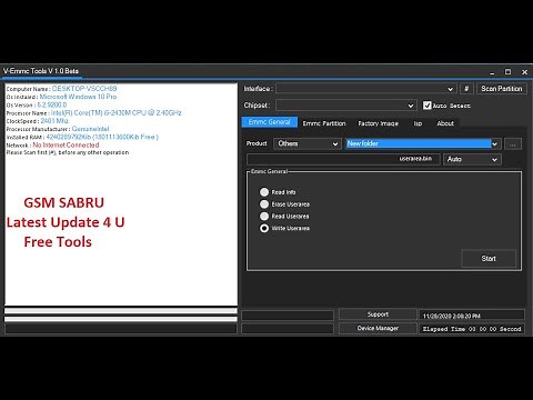 V-Emmc Tool New Update V1.0.1 Free Tools OPPO/VIVO/XIAOMI/SAMSUNG