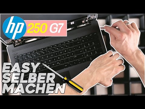 HP 250 G7 Inside - Replacing RAM, SSD, Battery, and Fan - Tutorial