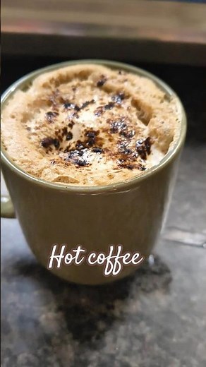 Hot coffee easy recipe #coffeelover #coffee #coffeetime