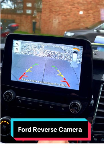 Transit Reverse Camera Retrofit✨ ✅Coded to original display✅ ✅OEM Style✅ #fordtransit #fordretrofit