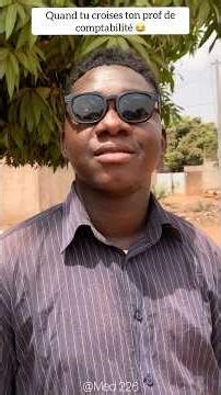 Quand tu croises ton prof de comptabilité #med226 #comedy #comédie #humour #funny