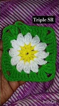 Crocheting Class 31- Daisy Square Crochet