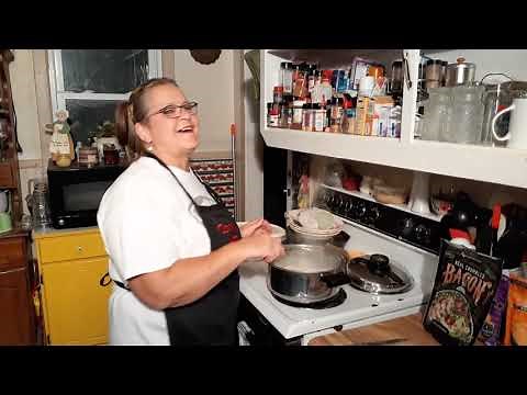 Appalachian cooking with Brenda au gratin potatoes cheese potatoes