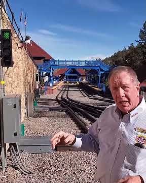 Automated Rail Switches in Action | Pikes Peak Cog Railway Demonstration