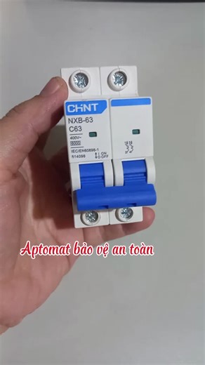 Aptomat cầu dao CB 2 pha. tự ngắt mạch điện khi quá tải hoặc ngắn mạch. Bảo vệ an toàn cho động cơ và hệ thống điện gia đình nhà bạn. Em có đủ loại từ 16A-63A nha cả nhà#aptomat #Aptomat #aptomatcôngtắc #caudao #caudaotudong #CB #cbdien @Đồ điện đồ cơ khí thông minh