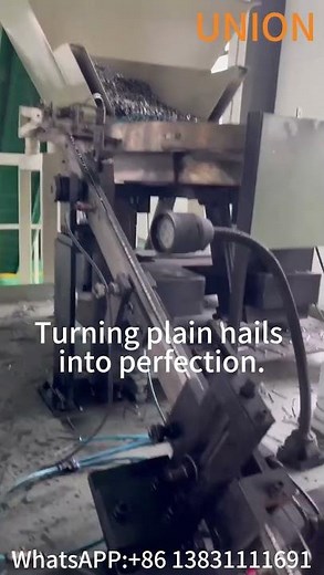 Precision Nail Thread Rolling – High-Speed Nail Production Process