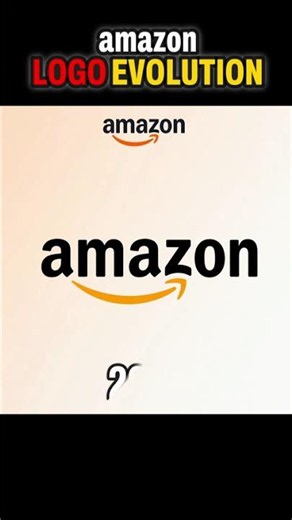Evolution of amazon Logo #samsung #tech #technology #logohistory #techhistory #evolution #shorts