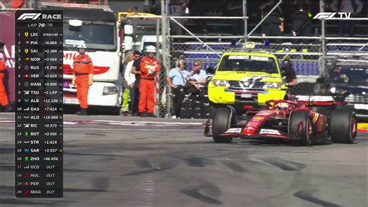 F1TV首席解说Alex Jacques出圈神作 2024年F1摩纳哥大奖赛最后半圈精彩解说 4K版本