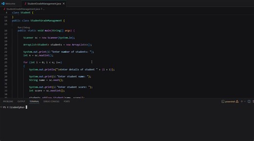 #java #corejava #programming #javadeveloper #objectorientedprogramming #arraylist #coding #studentproject #softwaredevelopment #computerscience #learninginpublic #100daysofcode | Mrunal Shevade