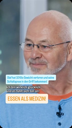 Die Ernährungs-Docs on Instagram: "Ran an den Speck! ⤵️ Gefährliche Fettansammlungen können nächtliche Atemaussetzer (#Schlafapnoe) auslösen und verstärken. Das belastet das Herz-Kreislauf-System und kann zum gefürchteten Sekundenschlaf führen. Bei Olaf H. wurde im Schlaflabor festgestellt, dass er nachts immer wieder Atemaussetzer hat. Dagegen wurde ihm eine Schlafmaske verschrieben - doch diese Therapie empfindet er als Qual. Hilfesuchend hat er sich deswegen an die Ernährungs-Docs gewandt. E