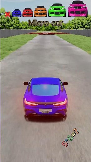 Giant & Big & Tiny Cars vs Barbed wire fence