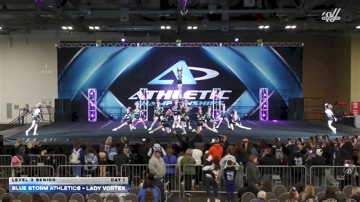 Blue Storm Athletics - LADY VORTEX [2026 L3 Senior DAY 1] 2026 Athletic Championships Nationals & Dance Grand Nationals