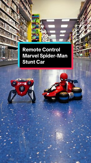 Bring home the Remote Control Marvel Spider-Man Stunt Car and keep your young one engaged for hours with the friendly neighbourhood superhero! 🕷️ 🕸️ With its detailed appearance and flexible operation, experience the excitement of double-sided driving with 360-degree tumbling action. 😎 Available to pre-order now! ✅ Product code: 234302 #smythstoys #spiderman #spidermanrc #rccar #rc #marvel #spidermanedit #spidermanfan #toytok #demo #fyp #marveltok