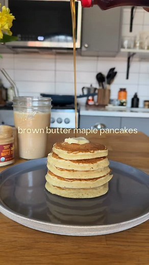 3K views · 97 reactions | Sunday pancake series | brown butter maple...