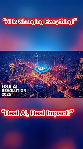 USA AI Revolution 2025 | Real AI Technology Changing America Fast
