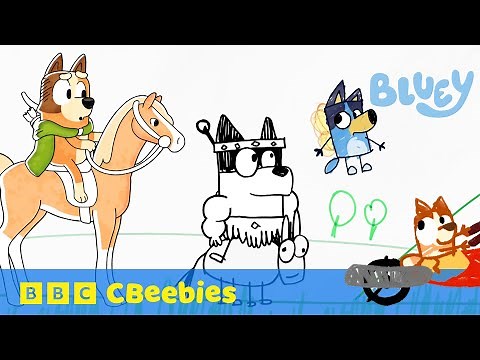 Bluey Goes on a Quest! Where’s the Dragon? 🐲 | CBeebies