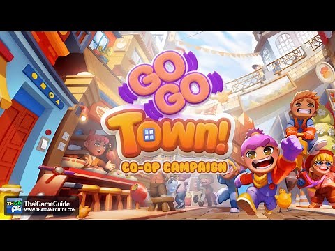 Go-Go Town! (Demo) : Multiplayer Local Split Screen Co-op Campaign ~ Full Gameplay Walkthrough