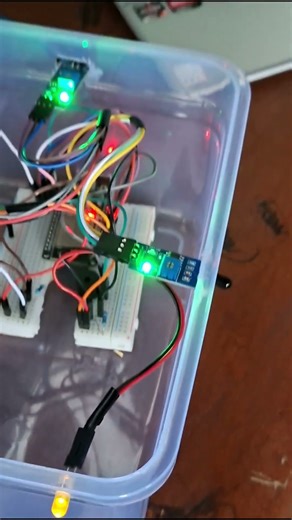 Alarm Pendeteksi Api #project #iot