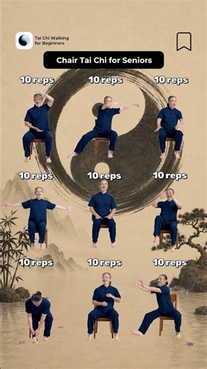 Chair Tai Chi for Seniors 👉🏻