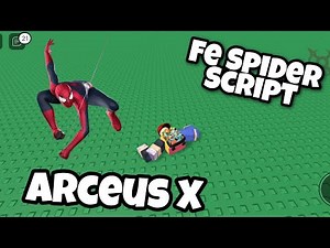 Arceus X Fe SPIDER Script 🕷️