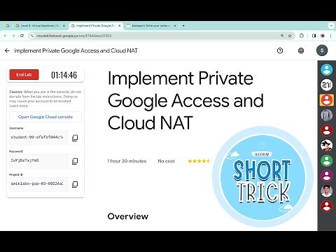 [2024] Implement Private Google Access and Cloud NAT || #qwiklabs || #coursera [With Explanation🗣️]