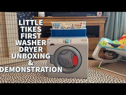 LITTLE TIKES FIRST WASHER DRYER TOYS REVIEW ON A BUDGET.