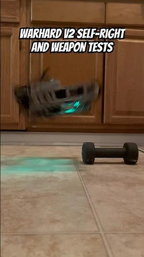 Lego Battlebots | Warhard V2 Self-right and weapon tests #battlebots #legobattlebots