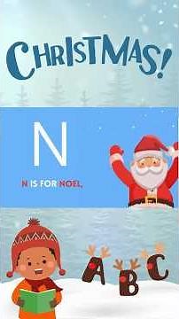 🎄 The Merry Christmas ABC Song! 🎅 | Learn the Alphabet with Holiday Cheer!