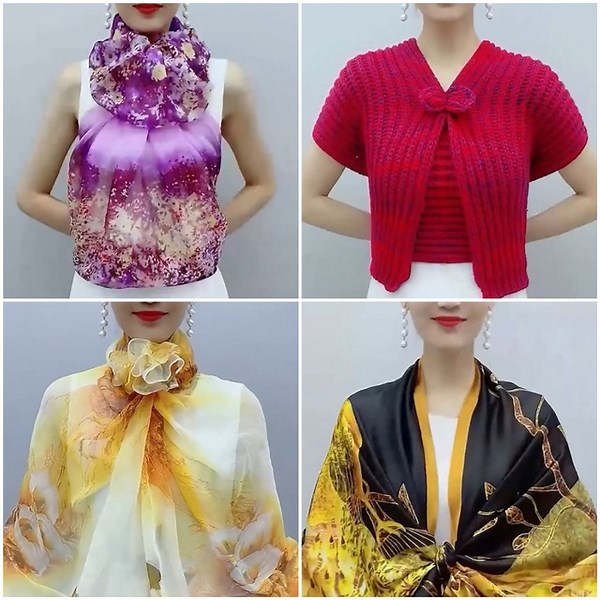 2.2M views · 37K reactions | Awesome ideas to wear your scarves this year! | Simple Life | Facebook