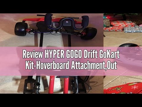 Review HYPER GOGO Drift GoKart Kit-Hoverboard Attachment,Outdoor Race Pedal Go Cart Car for Kids and