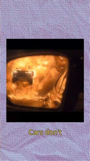 Cars Don't REALLY Explode (Right??)🚗💥 #science #shorts #cars