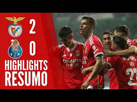 Highlights/Resumo: SL Benfica 2-0 FC Porto | SUPERTAÇA | Notícias do BENFICA