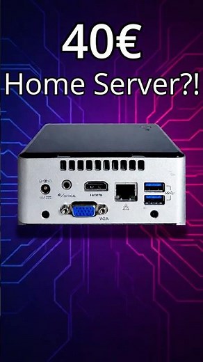 I turned a 40€ Mini PC into a Home Server 🤯