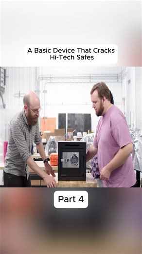 A Basic Device That Cracks Hi-Tech Safes #hack #cheat #fyp #device | hacks