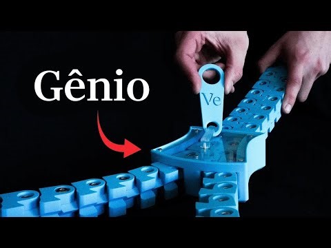 Construindo um zíper gigante pra mostrar como ele funciona