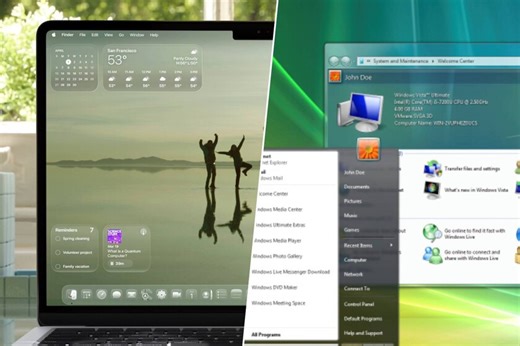 No, el nuevo diseño presentado por Apple no es del todo nuevo: Windows ya lo tuvo en 2007
