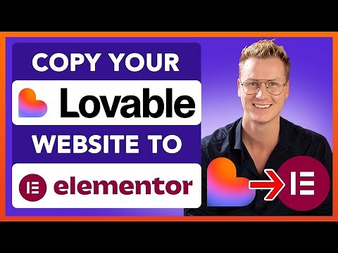 Copy Your Lovable Website To WordPress And Elementor