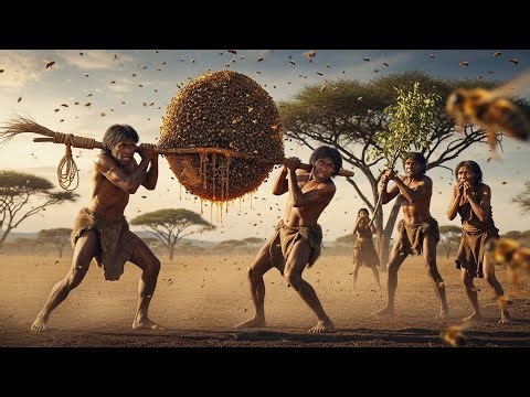 Life 2.1 Million Years Ago: Homo Habilis vs Giant Bees & Python | The Deadliest Survival Encounter