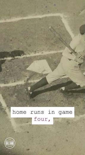 Overhead at Sportsman’s Park: Babe Ruth on the Run