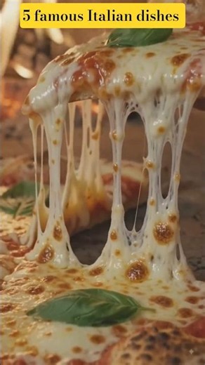 🥗Top 5 Famous Italian Recipes You Must Try! 🍕🇮🇹 😋 #recipe #viral #shorts #easyrecipe #cookingshorts