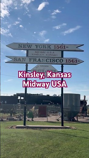 Midway USA Sign in Kinsley, Kansas #midwayusa #kinsley #kansas #nyc #sfo