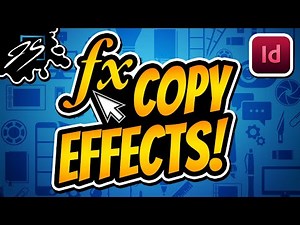 Copy Effects in Adobe InDesign FAST (Duplicate Styles, Shadows & Formatting Instantly)