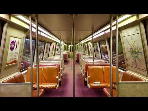 WMATA Metrorail 1973-1976 Rohr 1000 Series Railcar #1243