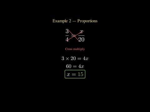 Ratios & Proportions — SAT Math | Cross Multiply to Solve Fast