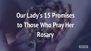 16K views · 1K reactions | The Holy Rosary is an enormous source of...