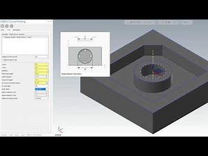 CIMCO Probing Training 2 - Diameter Inside/Outside 4-Points cycles