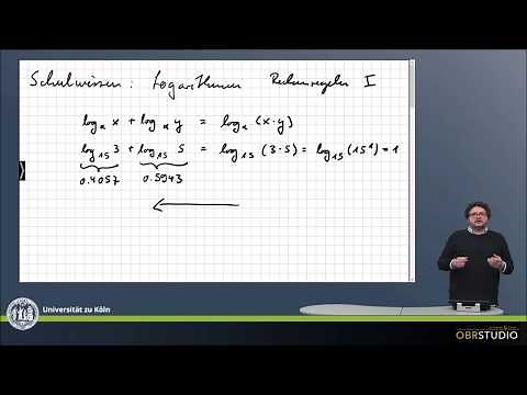 0032 Logarithmen Rechenregeln I