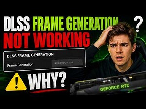 How to Enable DLSS Frame Generation in Games | Complete Fix Guide