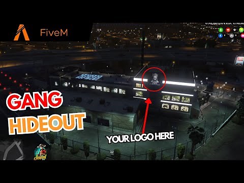 Gang Hideout Fivem (YOUR Gang LOGO) - Fivem Gang MLO/Custom Fivem Gang Mansion/Villa